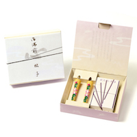 玉響　京むらさき 色絵ろうそく蓮ｾｯﾄ