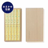 【おまかせ包装】進物用線香 かすみ まどか 桐箱入