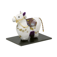 【11/20以降発送】干支香り袋　午　紫